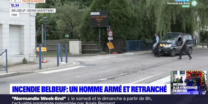 Seine-Maritime: un homme retranché et suspecté de violences conjugales interpellé près de Belbeuf