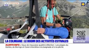 Tyrolienne, luge d'été, randonnée: le boom des activités estivales à La Colmiane