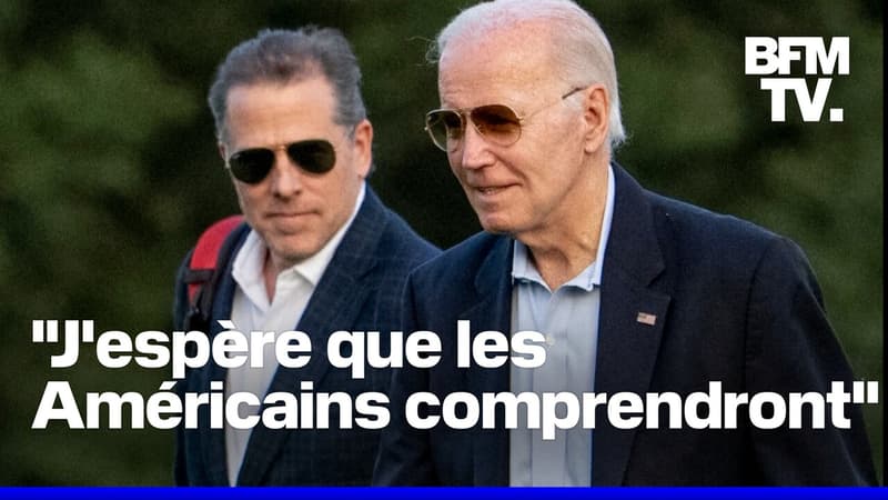 Joe Biden gracie son fils Hunter dans des affaires de fraude fiscale et détention illégale d'arme à feu