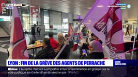 Lyon : fin de la grève des agents de Lyon Perrache