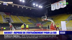 Betclic Elite: reprise de l'entraînement pour la SIG Strasbourg