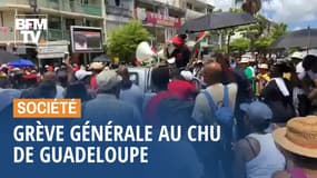 Grève générale au CHU de Guadeloupe pour dénoncer les mauvaises conditions de travail