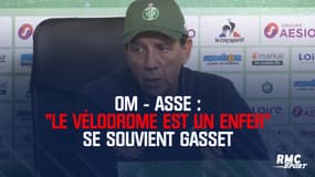 OM - ASSE : "Le Vélodrome est un enfer" se souvient Gasset