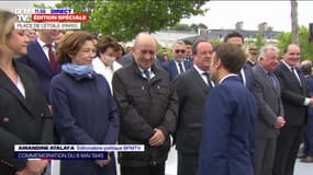 Commémorations du 8-Mai: Emmanuel Macron salue les personnalités conviées 