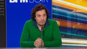 Yannis Ezziadi, comédien et co-auteur de la tribune de soutien à Gérard Depardieu, le 26 décembre 2023 sur BFMTV