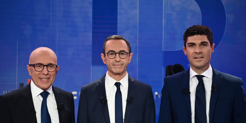 Eric Ciotti, Bruno Retailleau et Aurélien Pradié abordent la dernière ligne droite avant le scrutin. 