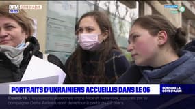 Rencontre avec une famille ukrainienne accueillie à Nice 