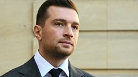 Le président du Rassemblement national, Jordan Bardella, à Paris le 30 avril 2025. (Photo d'archive)