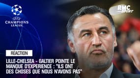 Lille-Chelsea - Galtier pointe le manque d'expérience : "Ils ont des choses que nous n'avons pas"