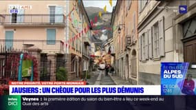 Jausiers: un chèque pour aider les plus démunis