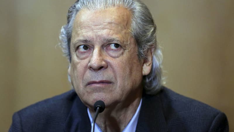 José Dirceu, ex-bras droit de Lula, a été condamné à 23 ans de prison dans l'affaire de corruption Petrobras. 