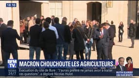 Emmanuel Macron chouchoute les jeunes agriculteurs