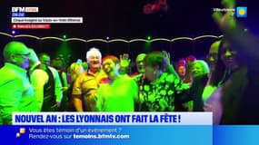 A la montagne, à Paris et dans le Rhône, les Lyonnais ont fait la fête pour le Nouvel An