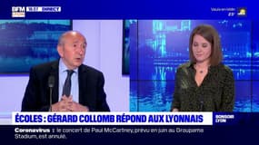 Gérard Collomb: si un cas de Covid-19 venait à apparaître dans une école, "il y aura des tests qui seront immédiatement faits. L'école pourrait être amenée à fermer"