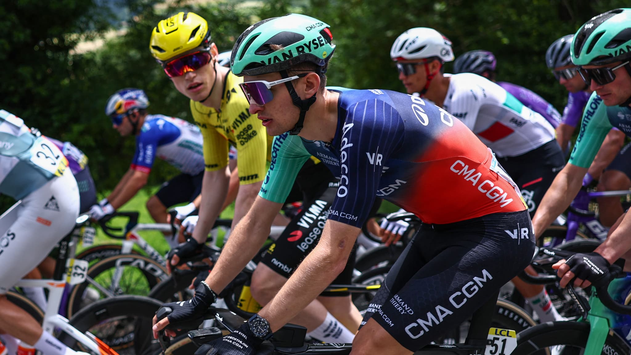 Tour Auvergne-Rhône-Alpes (Dauphiné): Van Aert s'offre la 5e étape au sprint, Baudin reste en jaune