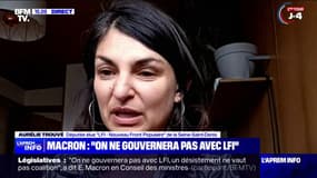 "Nous ne gouvernerons (...) que si on peut appliquer notre programme": Aurélie Trouvé (LFI-NFP) s'exprime sur un possible gouvernement de coalition