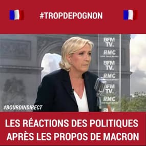 Aides sociales: les politiques réagissent aux propos d'Emmanuel Macron