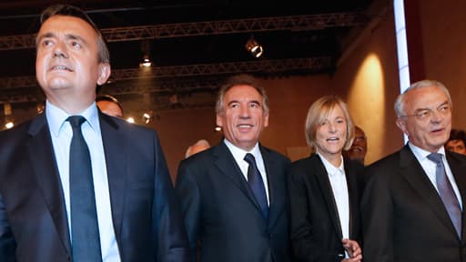 Les centristes, menés par Yves Jégo, François Bayrou et Marielle de Sarnez ont obtenus environ 10% des suffrages.