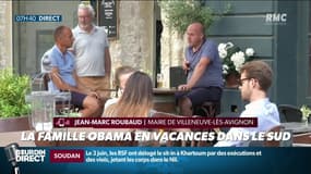La famille Obama en vacances dans le Gard: "Leur sécurité est assurée par une société américaine avec le renfort de la police nationale", assure le maire de Villeneuve-lès-Avignon