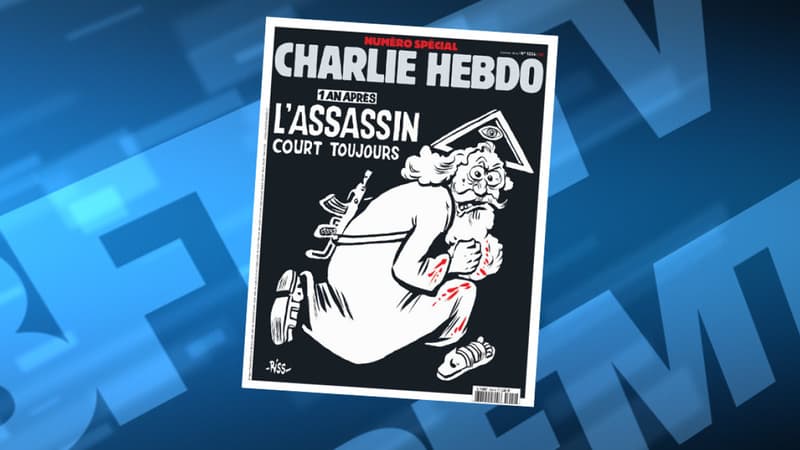 La une de Charlie Hebdo du mercredi 6 janvier