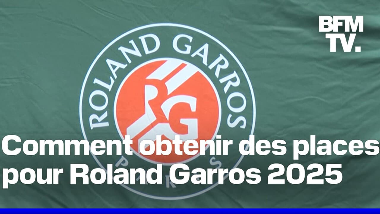 La vente des billets pour le tournoi de Roland Garros 2025 se fera par ...