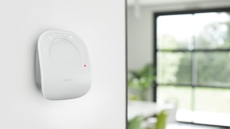 Le Thermostat connecté radio de Somfy