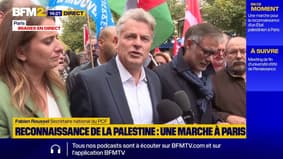 "Cette reconnaissance de la Palestine va dans le bon sens même si elle arrive tardivement", déclare Fabien Roussel 