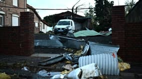 Les dégâts provoqués par le passage d'une tornade, le 24 octobre 2022 à Bihucourt, dans le Pas-de-Calais