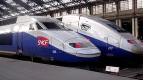 Un TGV (illustration).
