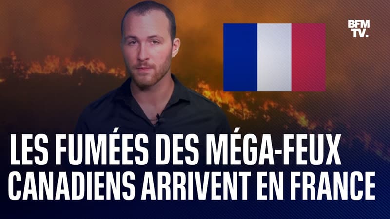 Les fumées des méga-feux canadiens vont toucher la France aujourd'hui
