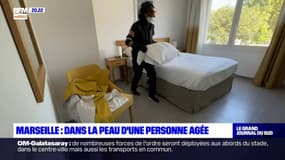 Marseille: une simulation pour se mettre dans la peau d'une personne âgée