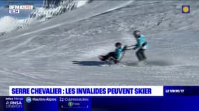 À Serre-Chevalier, les personnes handicapées peuvent skier