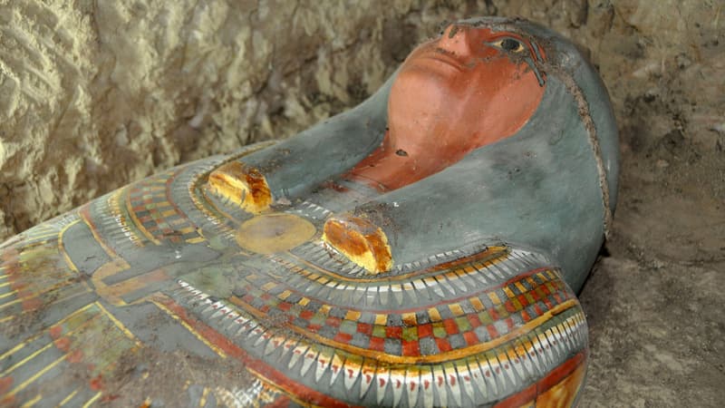 Des archéologues espagnols ont découvert une momie en très bon état, à Louxor, en Egypte.