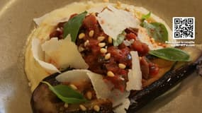 Les recettes de l'été: aubergine rôtie caponata.