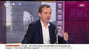 Pr Rémi Salomon: "On se contamine très peu à l'extérieur, j'ai l'espoir que l'ouverture des terrasses soit bénéfique"