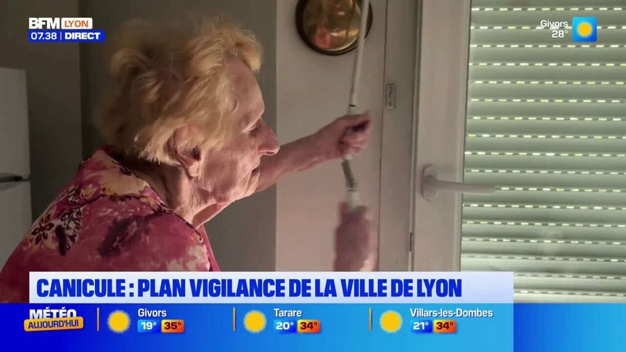 Canicule : Lancement du plan vigilance de la ville de Lyon auprès des personnes fragiles