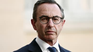 Le ministre de l'Intérieur Bruno Retailleau le 2 juin 2025 à Matignon