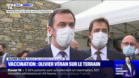 Olivier Véran: "C'est le premier jour où les Français âgés de 60 ans et plus peuvent se faire vacciner" en centre de vaccination