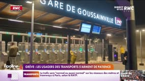 Grève: les usagers des transports s'arment de patience