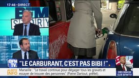 "Le carburant, c'est pas bibi !"