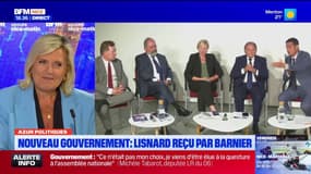 Gouvernement: David Lisnard reçu par Michel Barnier