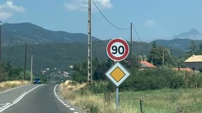 Retour à 90 km/h sur certains axes dans le 04, dont le tronçon de la RD 900.