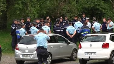 Un important dispositif a été déployé vendredi, pour tenter de retrouver le corps de Fiona.