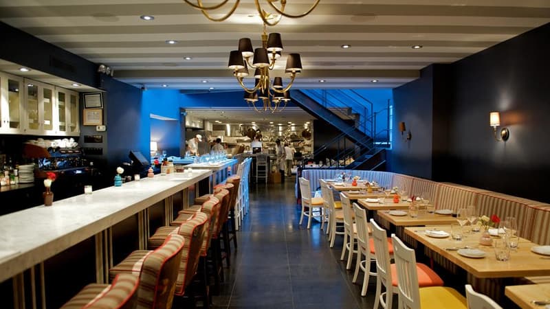 Le restaurant "L'Artusi", à Manatthan, où DSK a dîné mardi entouré de ses proches.