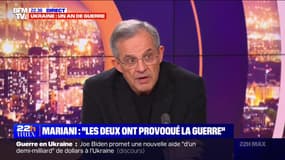 Guerre en Ukraine: "Il vaudrait mieux négocier la paix, plutôt que de donner toujours plus d'armes", affirme Thierry Mariani