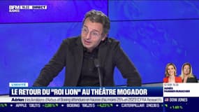 L'invité : le retour du "Roi Lion" au théâtre Mogador - 21/12