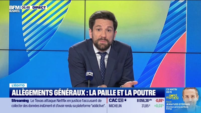 L’Edito de Raphaël Legendre : Allègements généraux, la paille et la poutre - 12/05