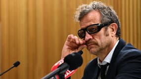Le sélectionneur du XV de France Fabien Galthié le 8 mars 2025