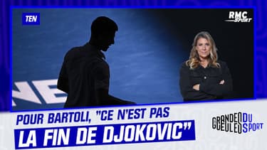 Open d'Australie : "Ce n'est pas la fin de Djokovic" assure Bartoli