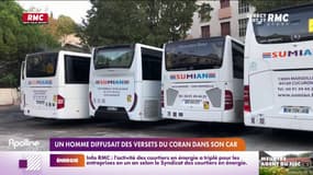 Un homme diffusait des versets du coran dans son car